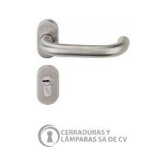 Cerradura Janeiro Roseta Inoxidable M30/25 2F15