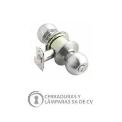 Perilla Cilindrica Gamma Recamara Cromo Mate