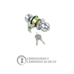 Perilla Cilindrica Gamma Baño Inoxidable