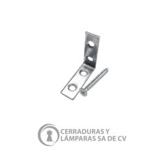Escuadra 25 X 25 X 15 X 2Mm Zinc Galvanizado