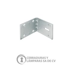 Escuadra 60 X 60 X 15 X 2Mm Zinc Galvanizado