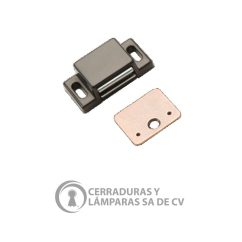 Resbalón De Imán Negro 46 X 14Mm